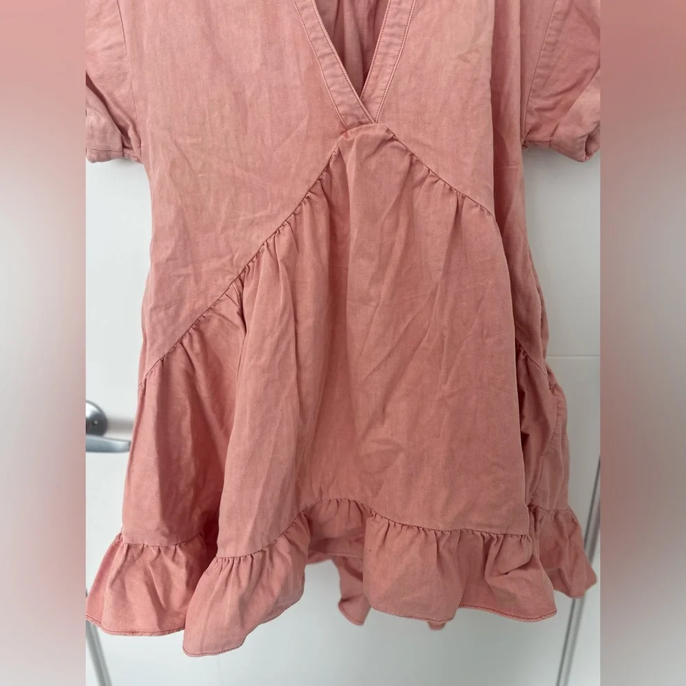 Free People AGNES DENIM DRESS- JULIET - Picture 5 of 13